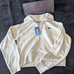 NWT Prince Pickleball Cream Crop Sweatshirt  XS